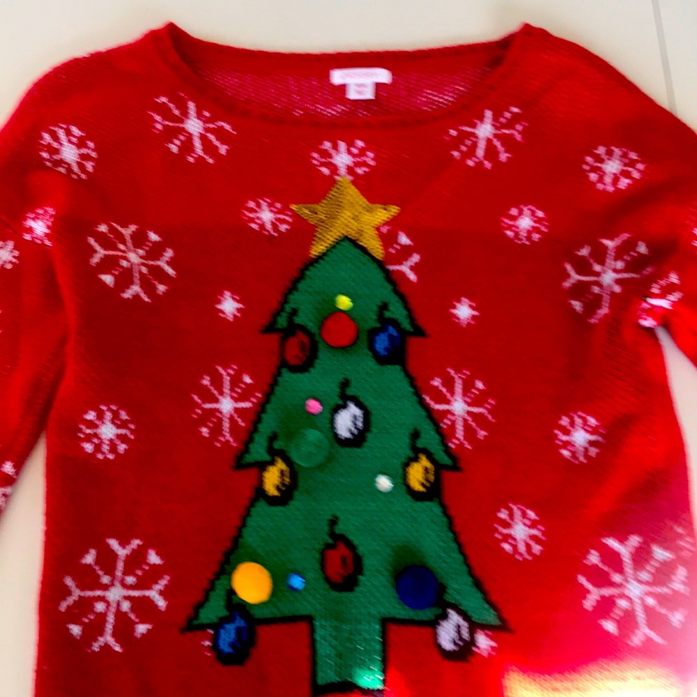 Womens Christmas Sweater Size M